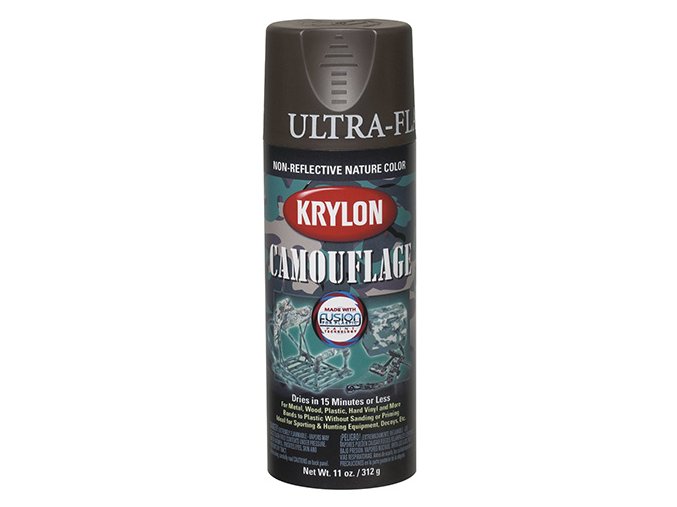 Barva KRYLON maskovací ve spreji HNĚDÁ