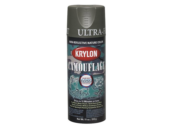 Barva KRYLON maskovací ve spreji ZELENÁ