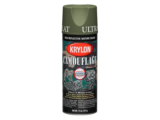 Barva KRYLON maskovací ve spreji SVĚTLE ZELENÁ