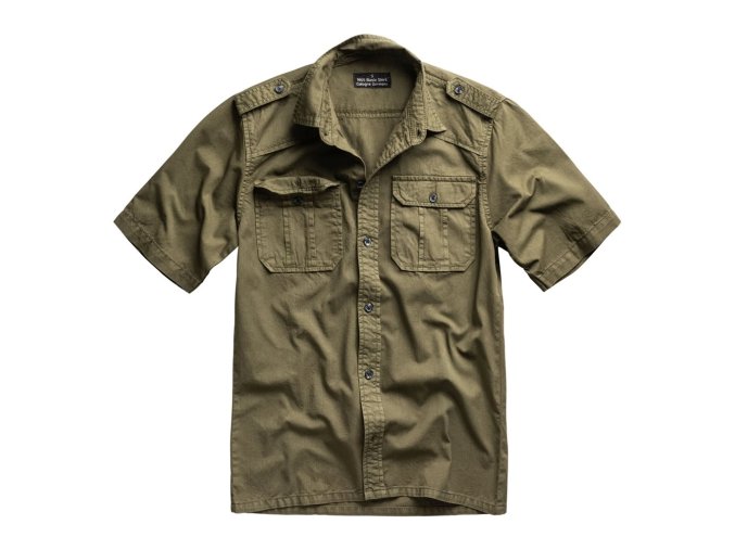 Košile M65 BASIC s krátkým rukávem ZELENÁ