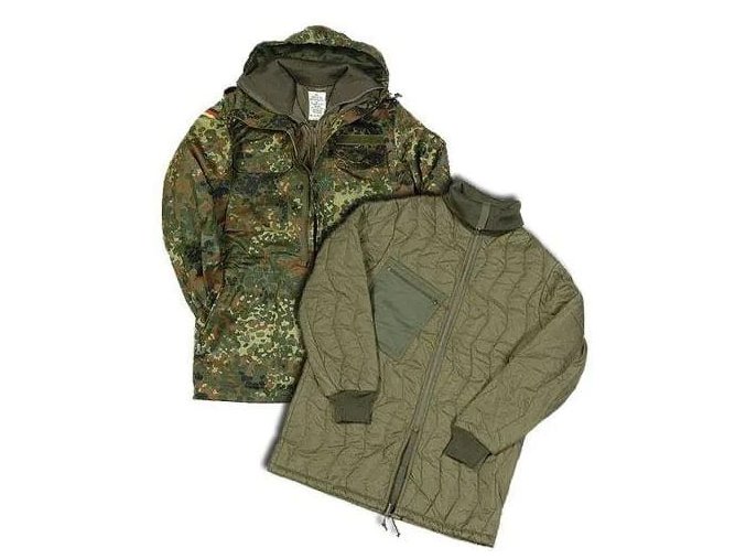 Bunda BW s kapucí a vložkou FLECKTARN
