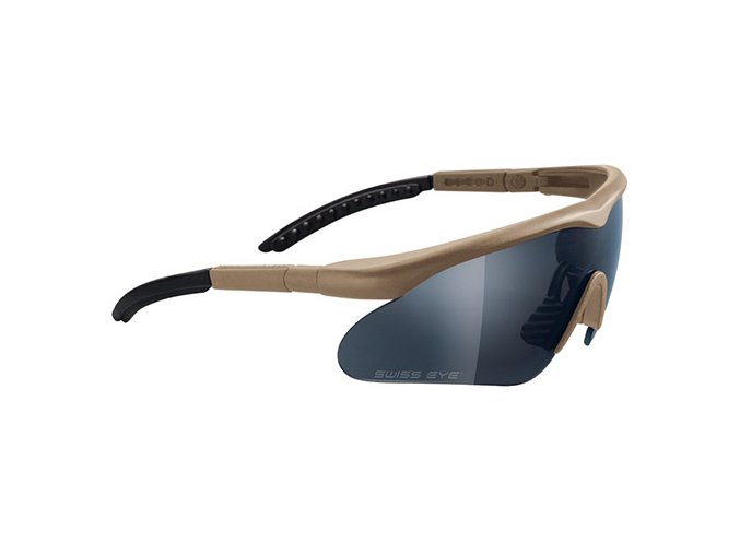 Brýle SWISS EYE® RAPTOR rám COYOTE / sada 3 skel