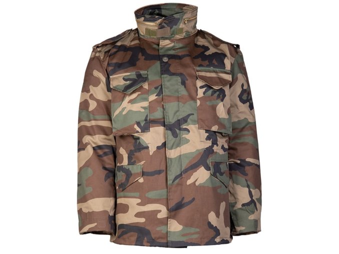 Bunda US M65 imp. s vložkou WOODLAND
