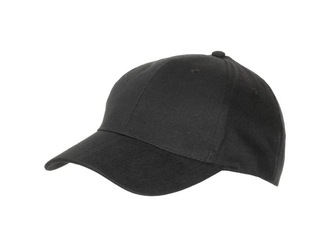 Čepice baseball nízkoprofilová ČERNÁ