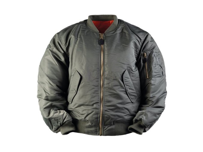 Bunda bomber MA1® BASIC ZELENÁ