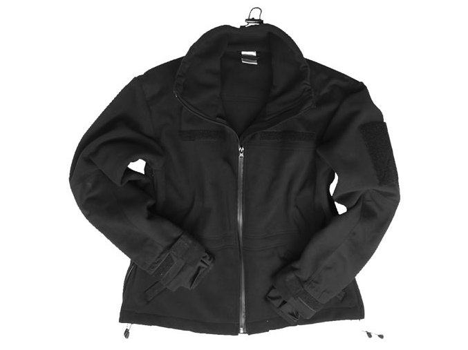 Bunda WINDPROOF fleece ČERNÁ