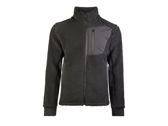 Mikina BEARFORCE COLD WEATHER fleece ČERNÁ
