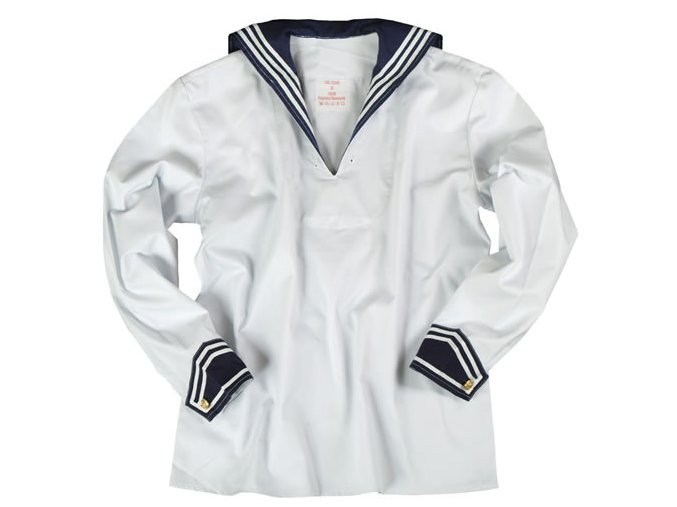 Košile BW MARINE s límečkem BÍLÁ