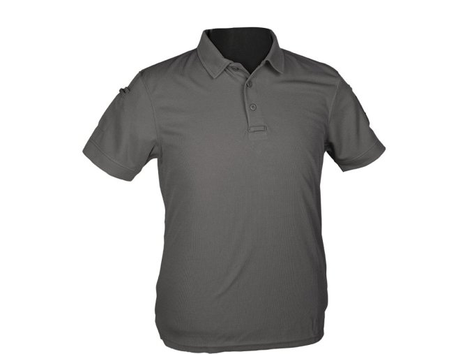 Triko/polokošile TACTICAL QUICK DRY krátký rukáv URBAN GREY