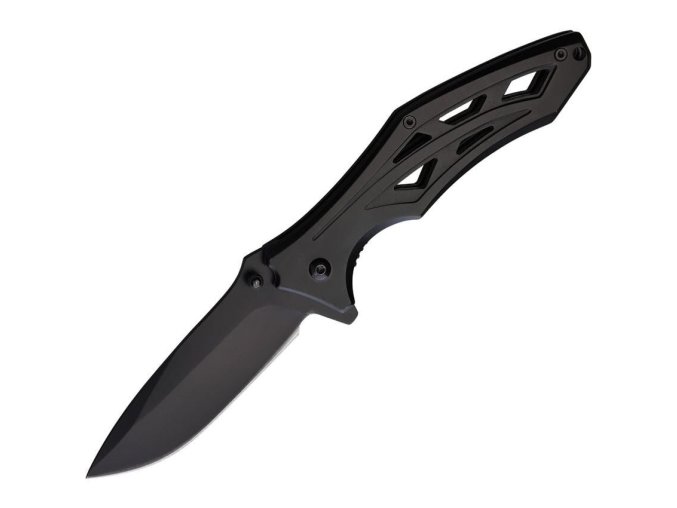 Nůž zavírací BLACK ELITE hladké ostří