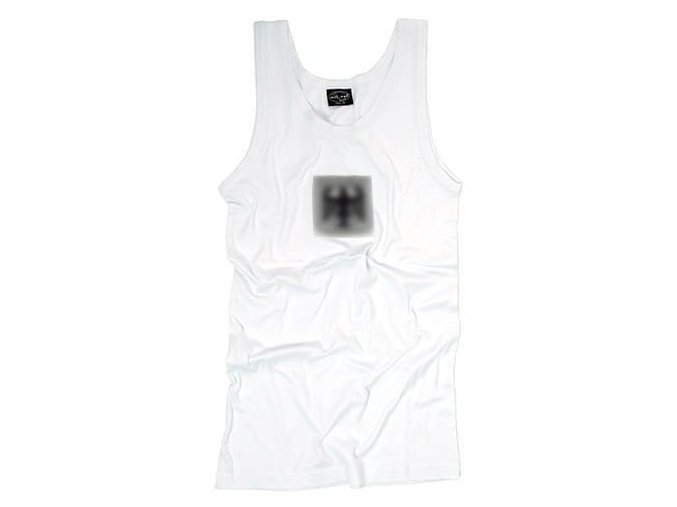 Tílko BW s orlicí BÍLÉ