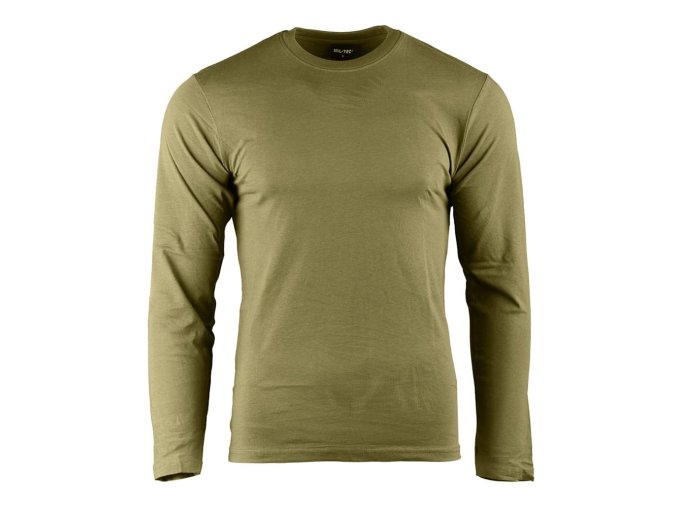 Triko dlouhý rukáv ZELENÉ