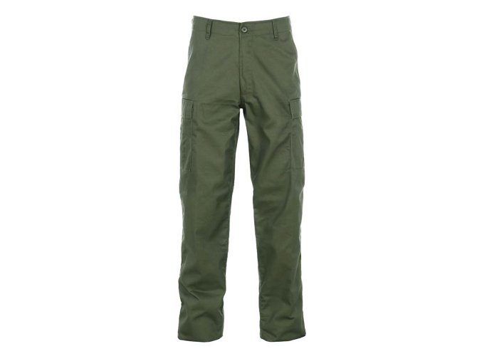 Kalhoty BDU CIVIL ZIP ZELENÉ