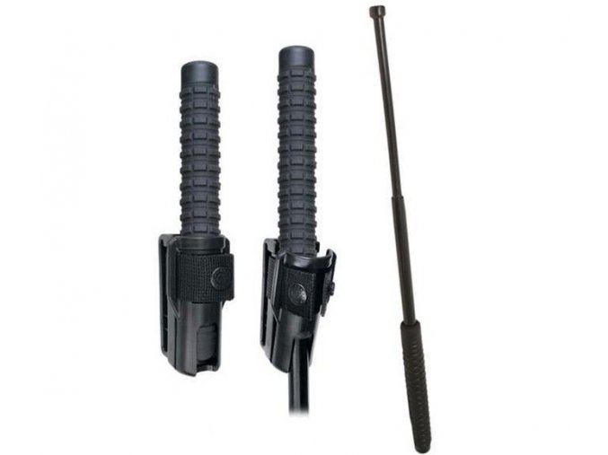 Teleskopický obušek ESP kalený 18" otočné pouzdro BH-34 ZDARMA