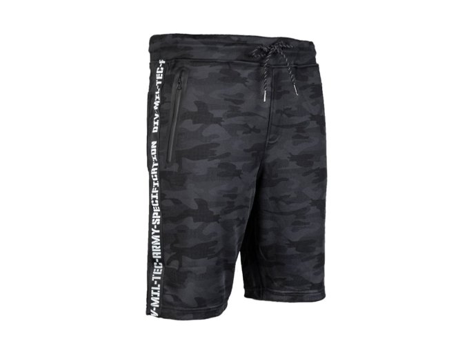 Šortky teplákové TRAINING DARK CAMO