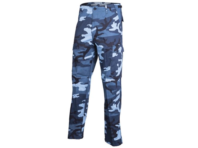 Kalhoty US BDU typ RANGER SKY BLUE CAMO