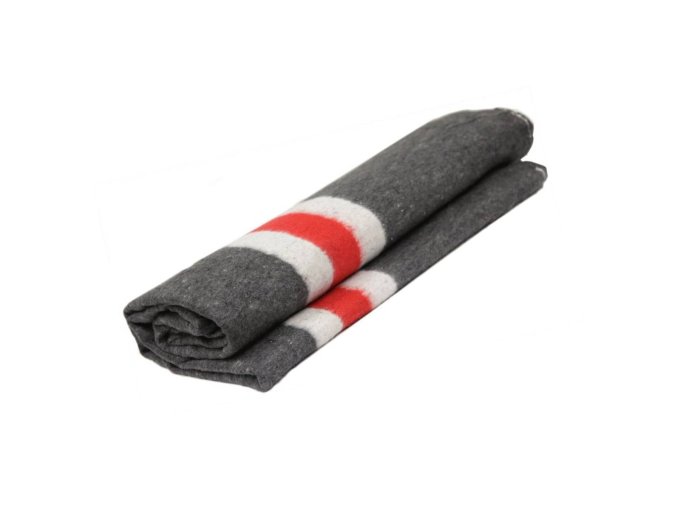 Deka s pruhem švýcarská polyester 205x150cm