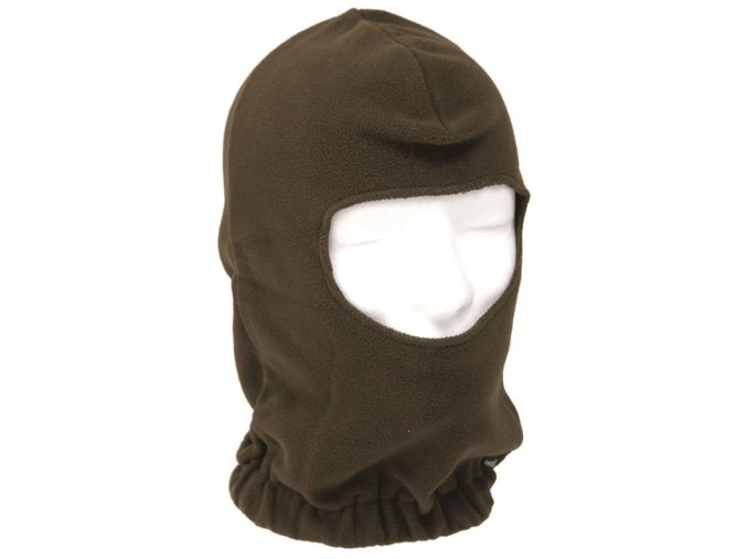 Kukla BALACLAVA FLEECE ZELENÁ