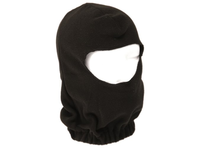 Kukla BALACLAVA FLEECE ČERNÁ