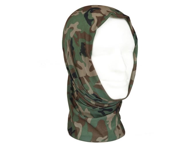 Šátek HEADGEAR multifunkční WOODLAND