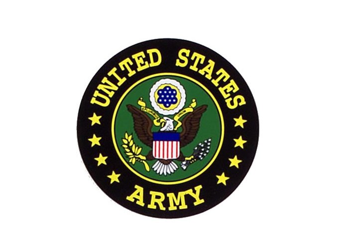 Samolepka U.S. ARMY