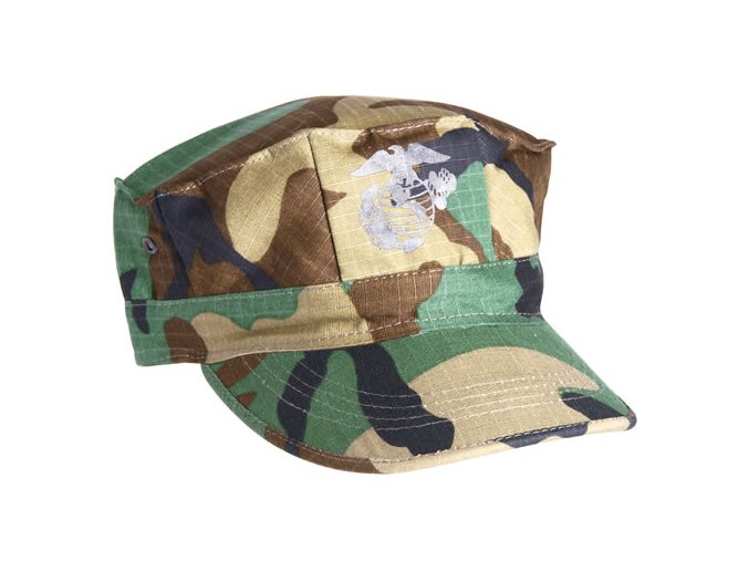 Čepice USMC rip-stop WOODLAND
