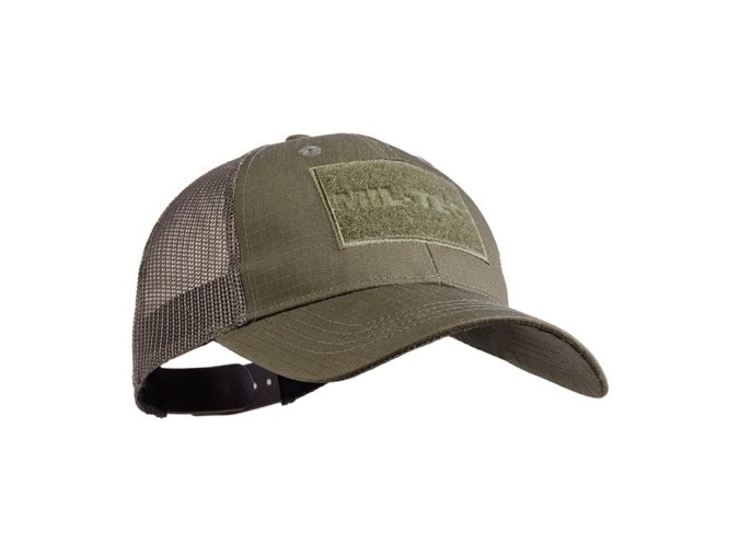 Čepice baseball TRUCKER se síťkou ZELENÁ