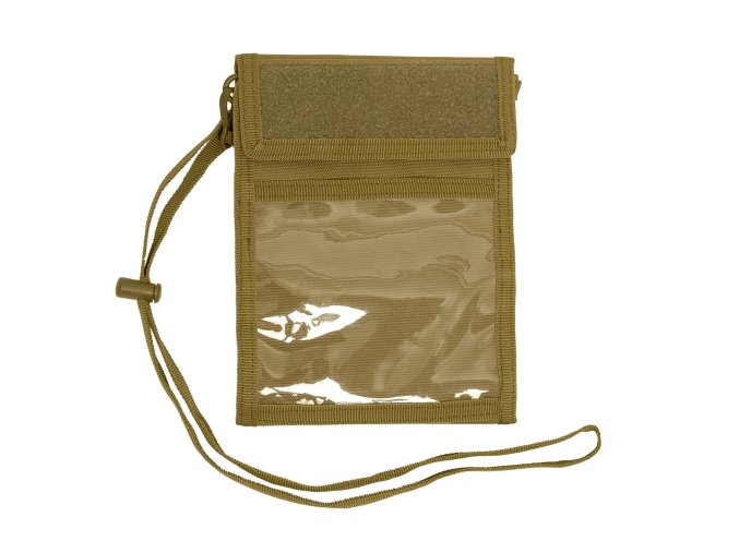 Pouzdro na krk DELUXE na doklady ID COYOTE