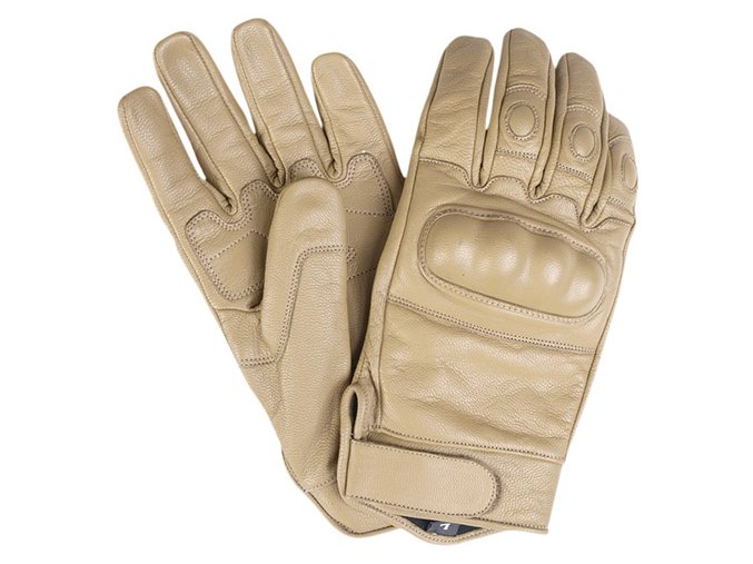 Rukavice TACTICAL kožené COYOTE