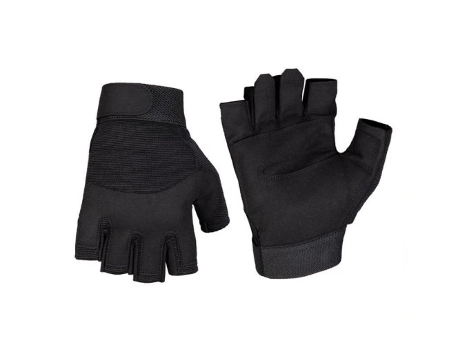 Rukavice ARMY bezprsté ČERNÉ