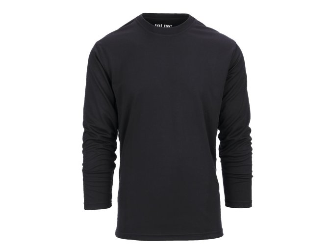 Triko funkční QUICK DRY dlouhý rukáv ČERNÉ
