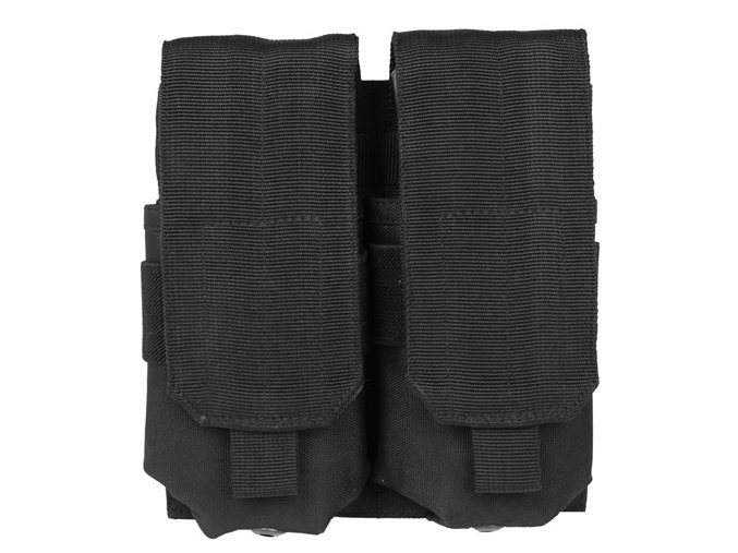 Pouzdro na zásobníky M4/M16 dvojité ČERNÉ