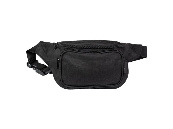 Ledvinka FANNY PACK dvě oddělení ČERNÁ