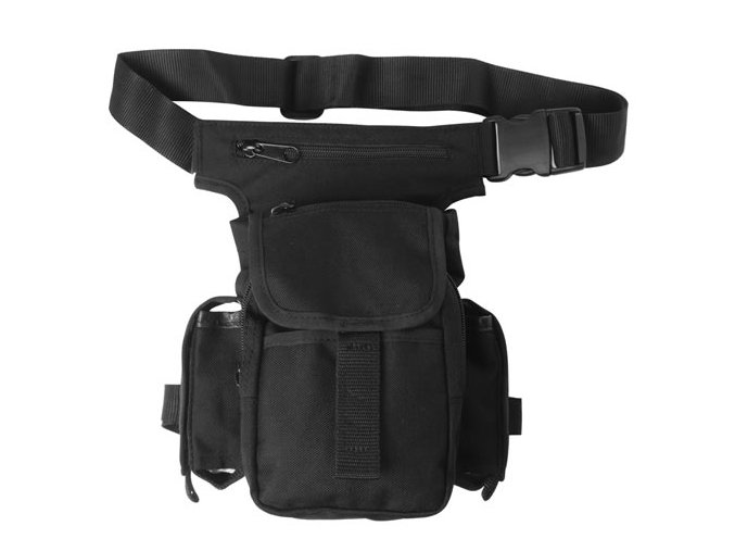 Ledvinka MULTIPACK s 5 kapsami ČERNÁ