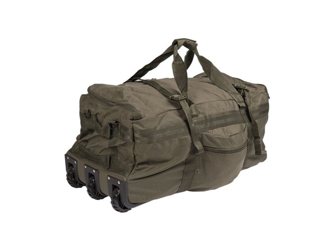 Taška / batoh na kolečkách ZELENÁ