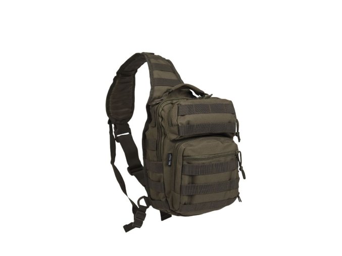 Batoh ASSAULT malý přes jedno rameno ZELENÝ