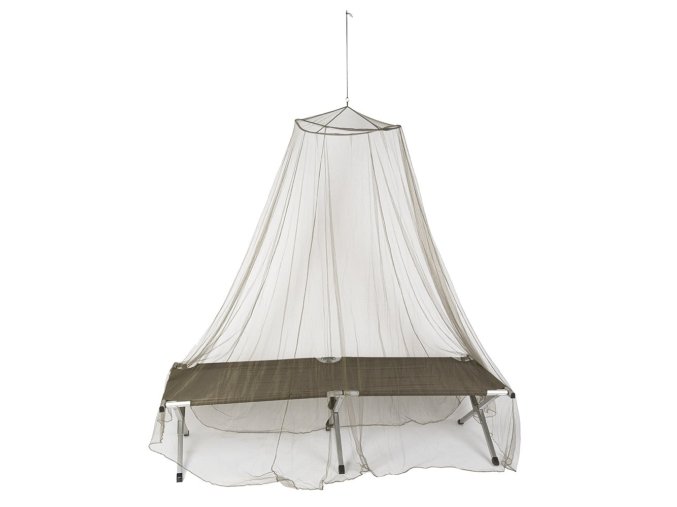 Moskytiéra na lůžko SINGLE JUNGLE 60x230x900cm ZELENÁ