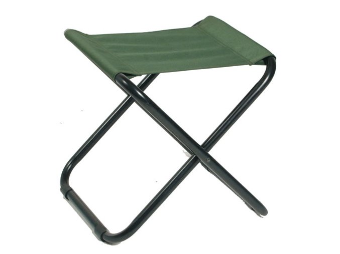 Židle CAMPING skládací ZELENÁ