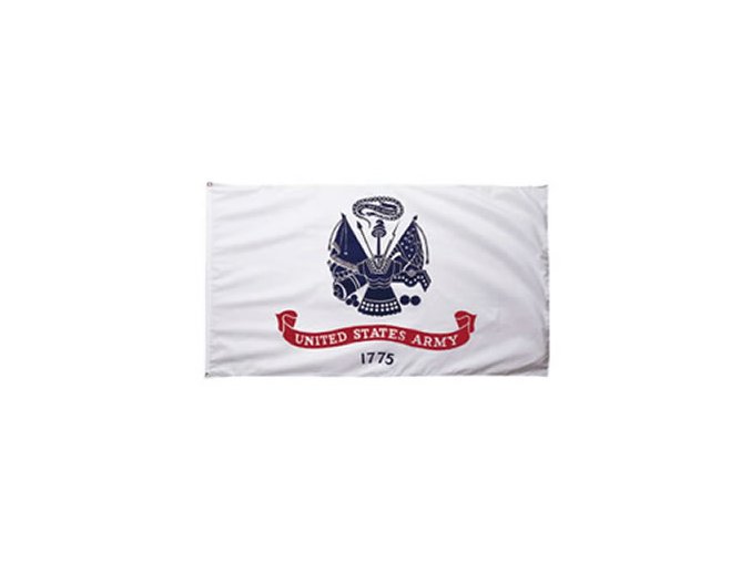 Vlajka US ARMY 1775 BÍLÁ