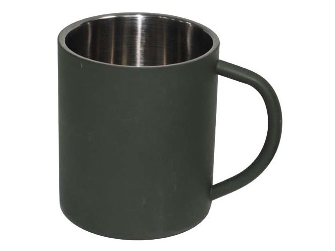 Hrnek dvouplášťový 450ml ZELENÝ