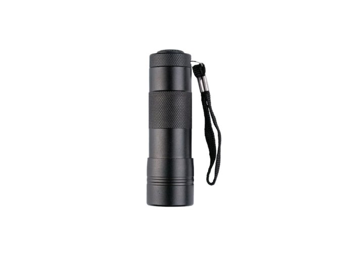 Svítilna 12 LED ČERNÁ