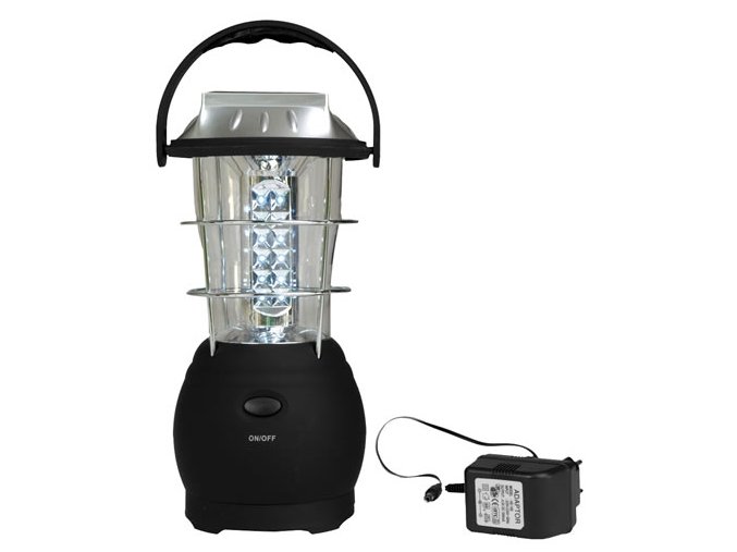 Svítilna AKKU 36 LED dobíjecí / solar / dynamo