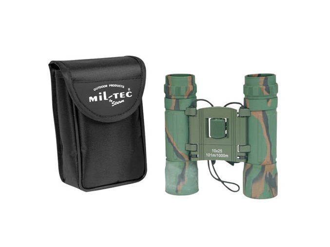 Dalekohled 10x25 skládací WOODLAND