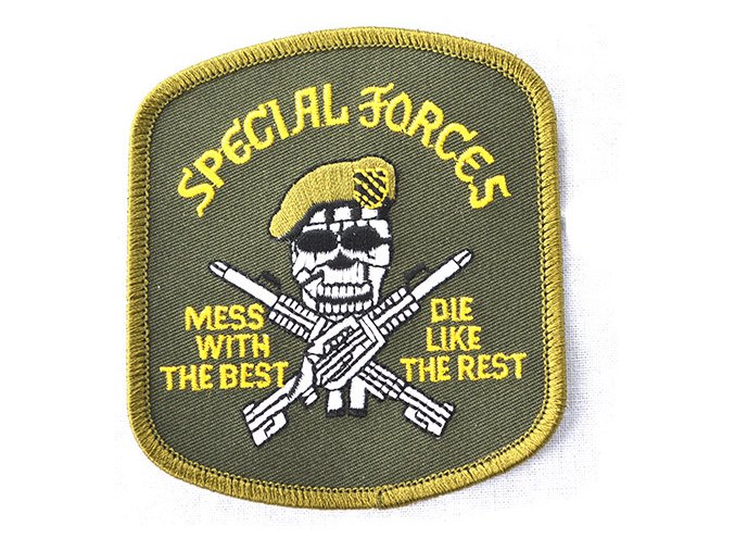 Nášivka SPECIAL FORCES MESS W/BEST