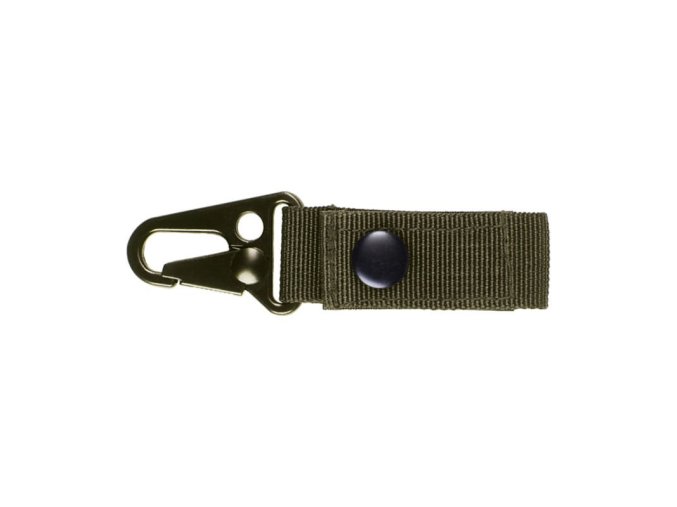Popruh / klíčenka s tak. karabinou 7cm ZELENÁ