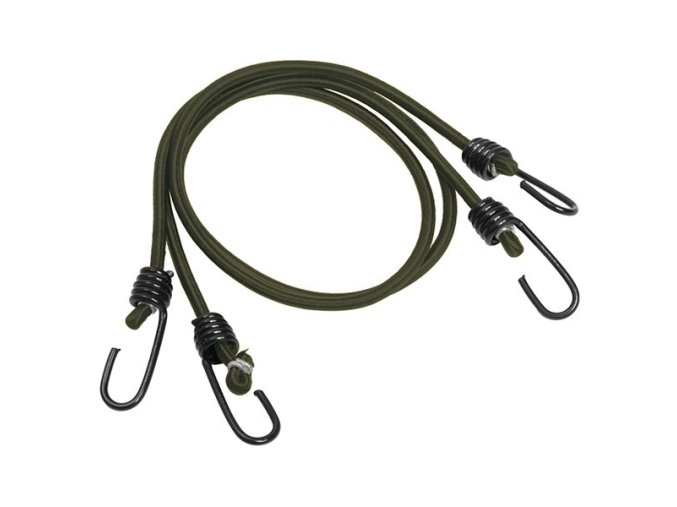 Gumicuk HAKEN v balení 2ks ZELENÝ dl.75cm
