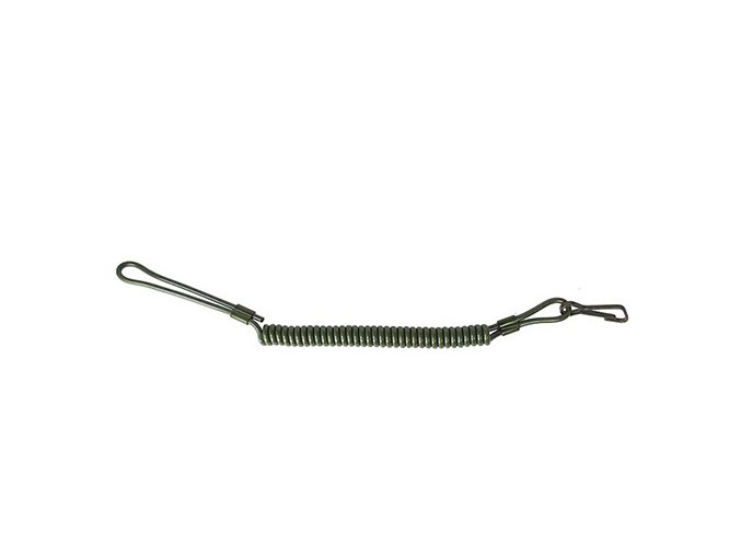 Kabel (kroucený) bezpečnostní ke zbrani ZELENÝ