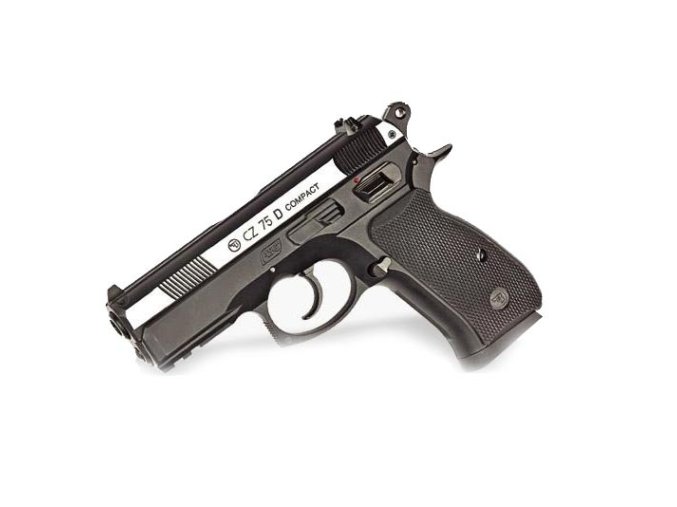 Pistole vzduchová ASG CZ-75 D Compact Dual tone CO2 - BB 4,5mm steel