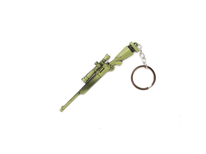 Přívěšek na klíče puška Remington M24 MOSAZNÝ