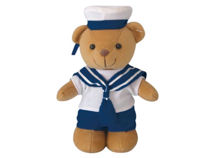 Hračka TEDDY medvídek NÁMOŘNÍK 20 cm